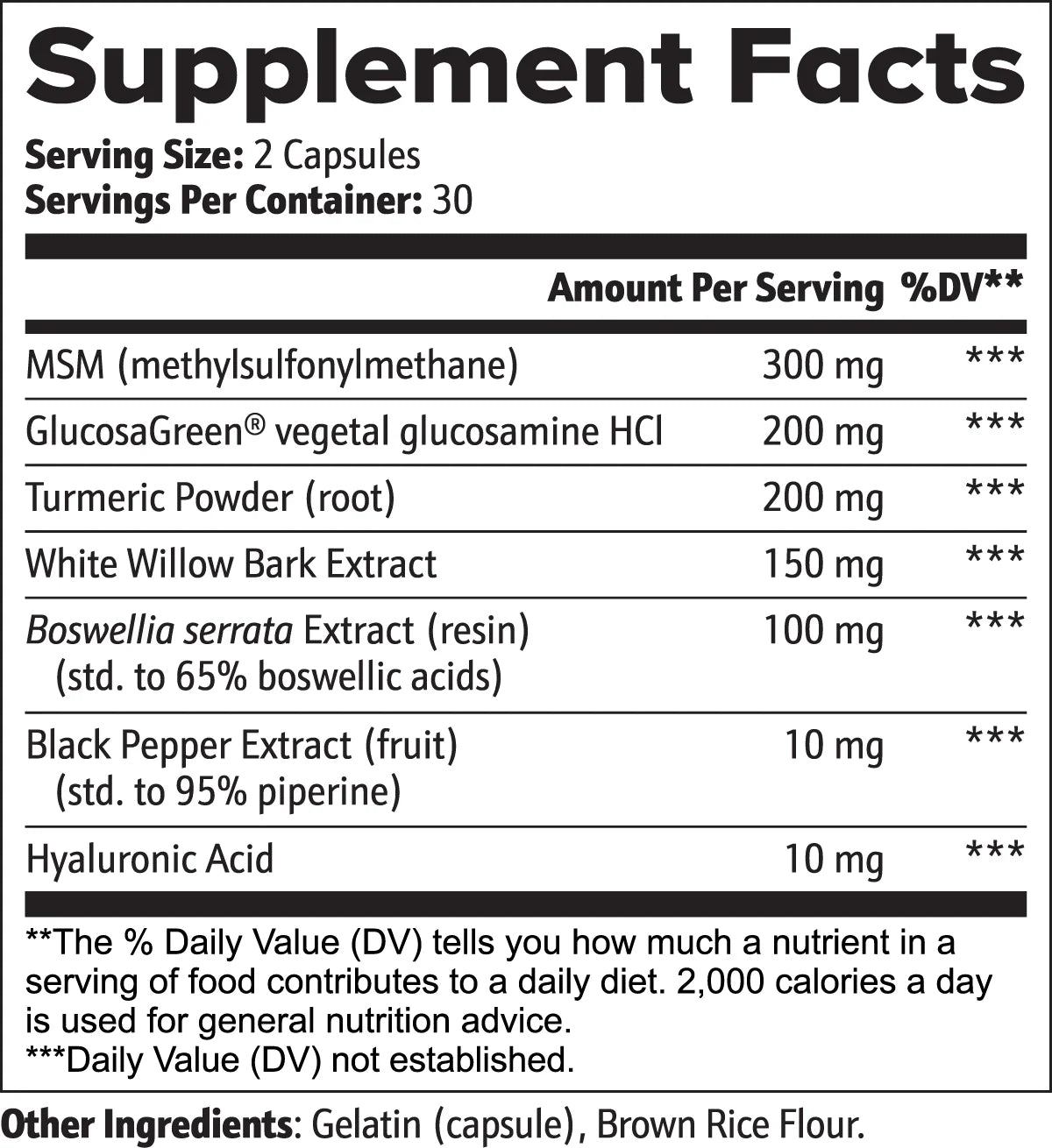 Joint Support Advanced Formula